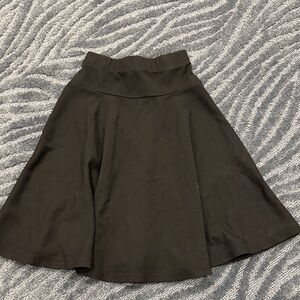 Kidichic girls black midi skirt